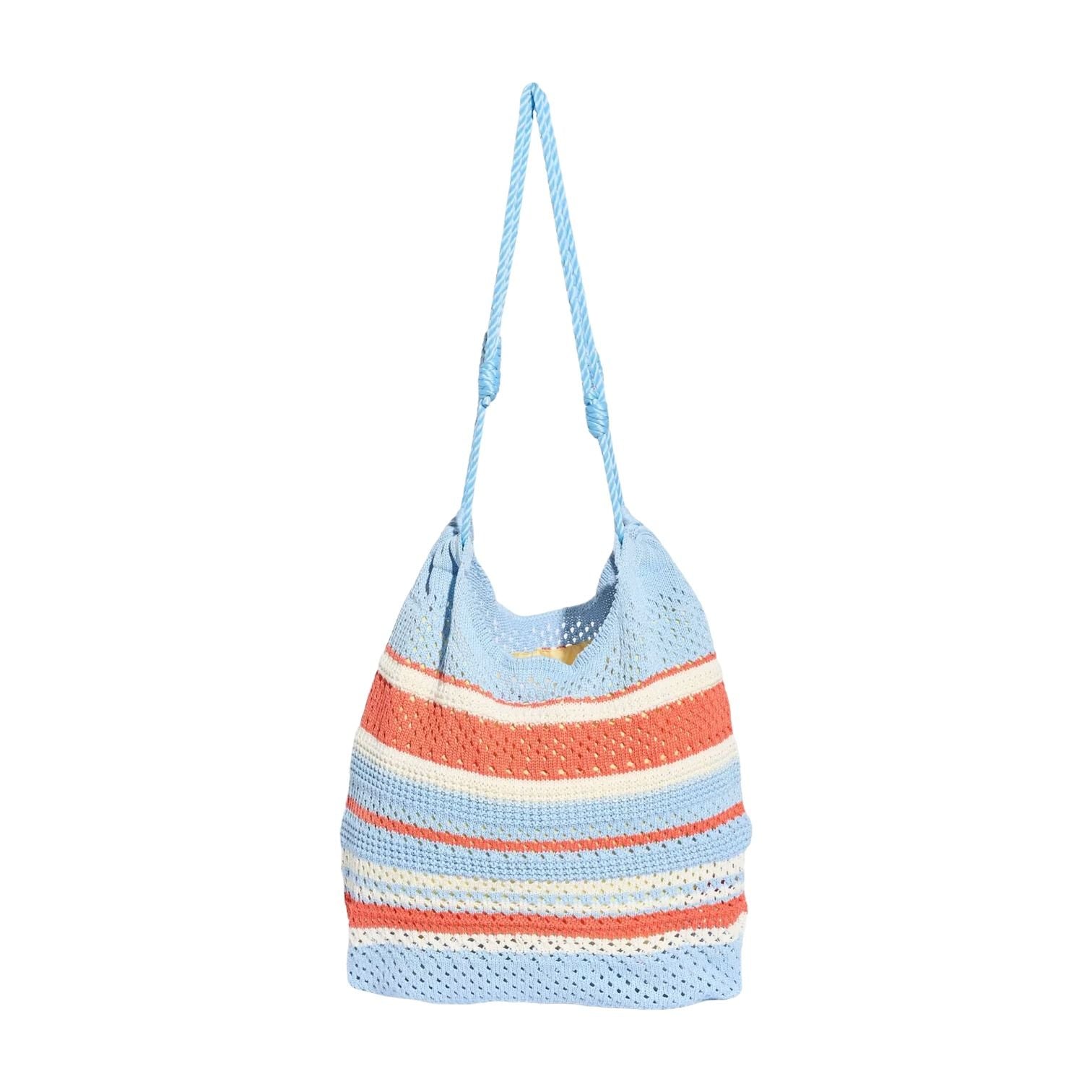 (WMNS) adidas Crochet Tote 2 Bag 'Clear Sky Solar Red Off White' KX9590