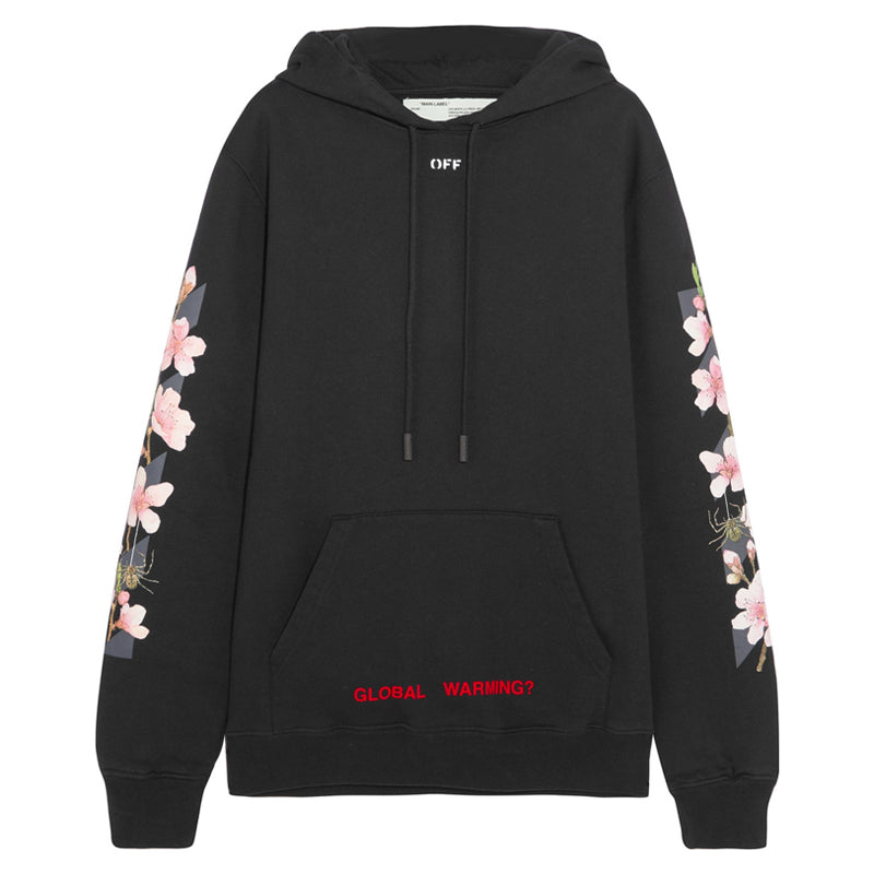 Off-White Diag Hooded Sweart OWBB008E170030491088-BK