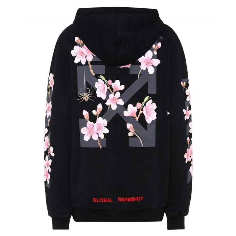 Off-White Diag Hooded Sweart OWBB008E170030491088-BK