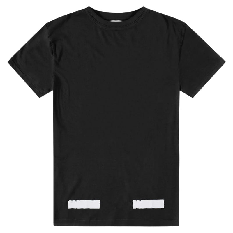 Off-White Brushed Diagonals Tee OWKC002-1001-BK