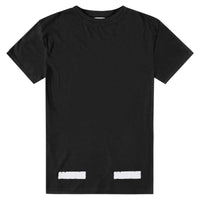 Off-White Brushed Diagonals Tee OWKC002-1001-BK