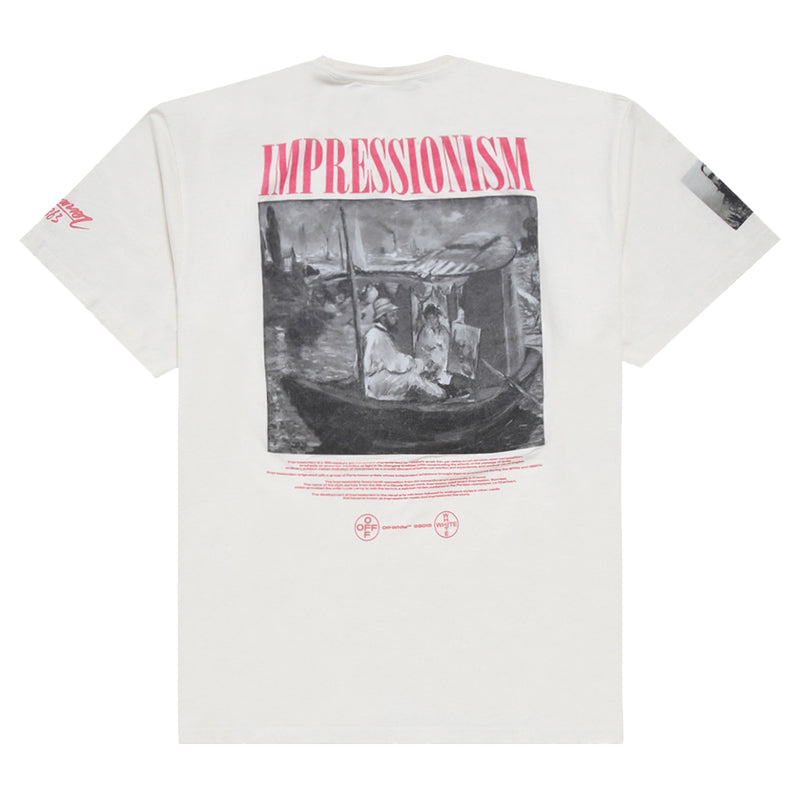 Off-White Oversized Boat T-Shirt /Multicolor OWKC038-0288-WH