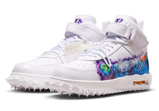 Nike Air Force 1 Mid x Off-Whit 'Graffiti' DR0500-100