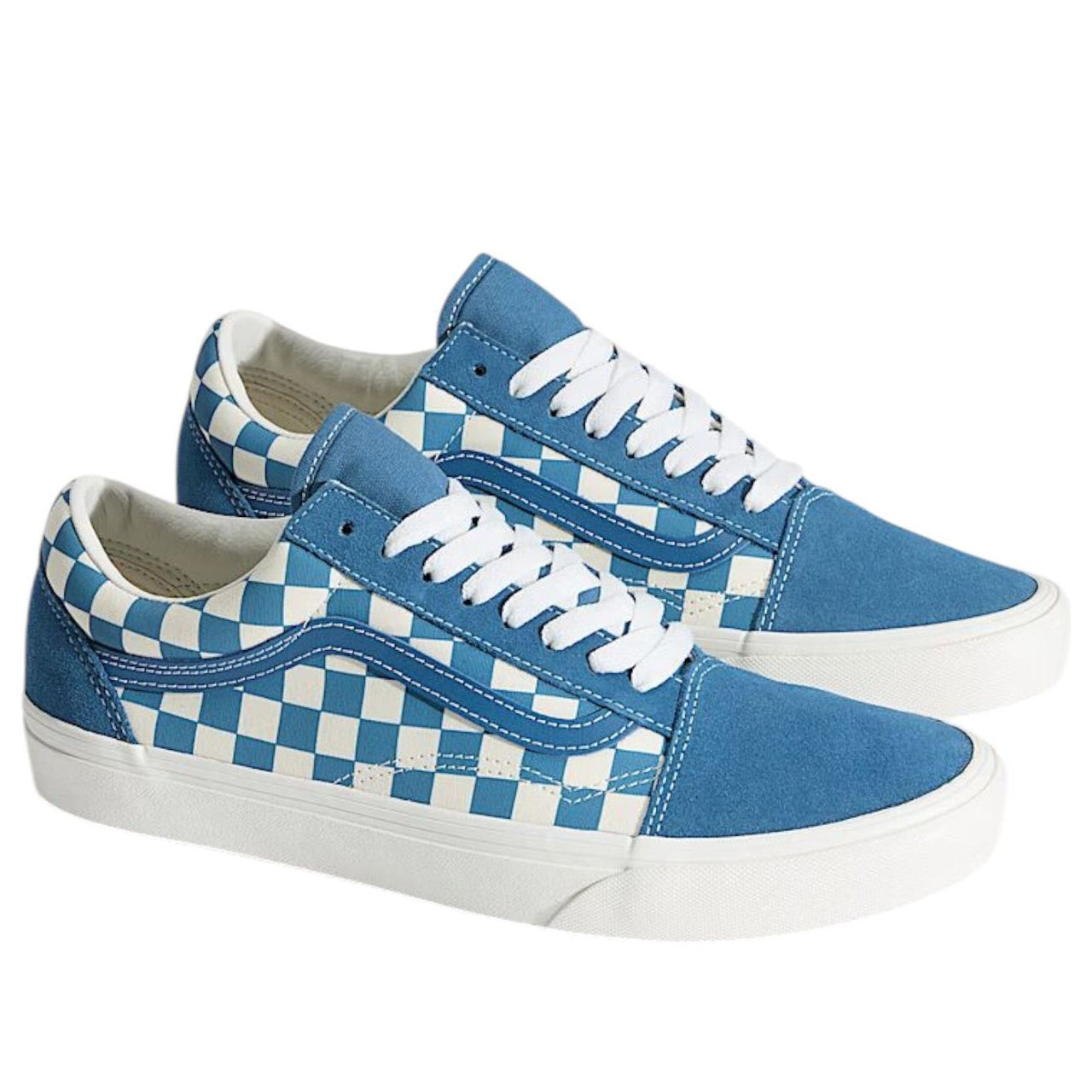 Vans Old Skool 'Checkerboard Navy Blue' VN000D7ZNUT