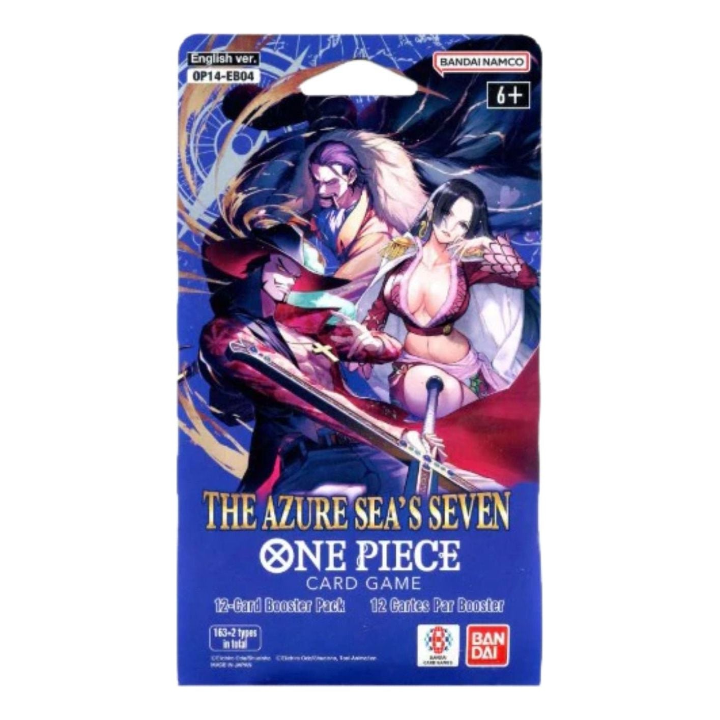 One Piece Card Eng. The Azure Sea's Seven Sleeved Booster Pack BJP2821706-PACK