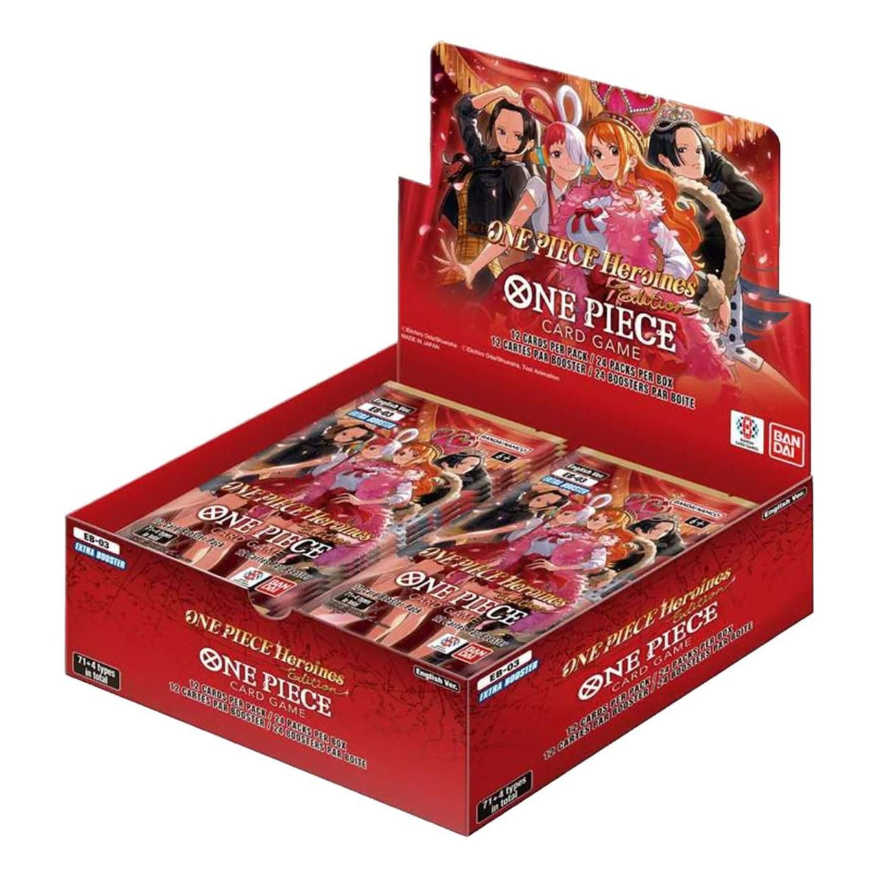 One Piece Card Eng. Extra Booster: One Piece Heroines Edition Box 810158837225
