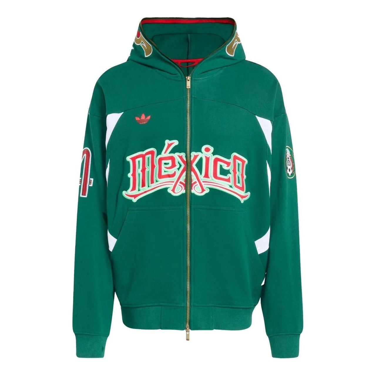 adidas FIFA World Cup 26 Mexico Hoodie 'Collegiate Green' HY5098