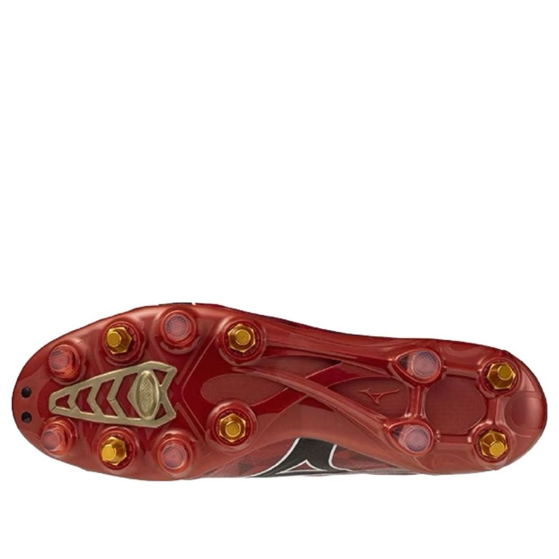 Mizuno Alpha II Japan Mix Interchangeable Studs 'Ruby Red Black' P1GC256060