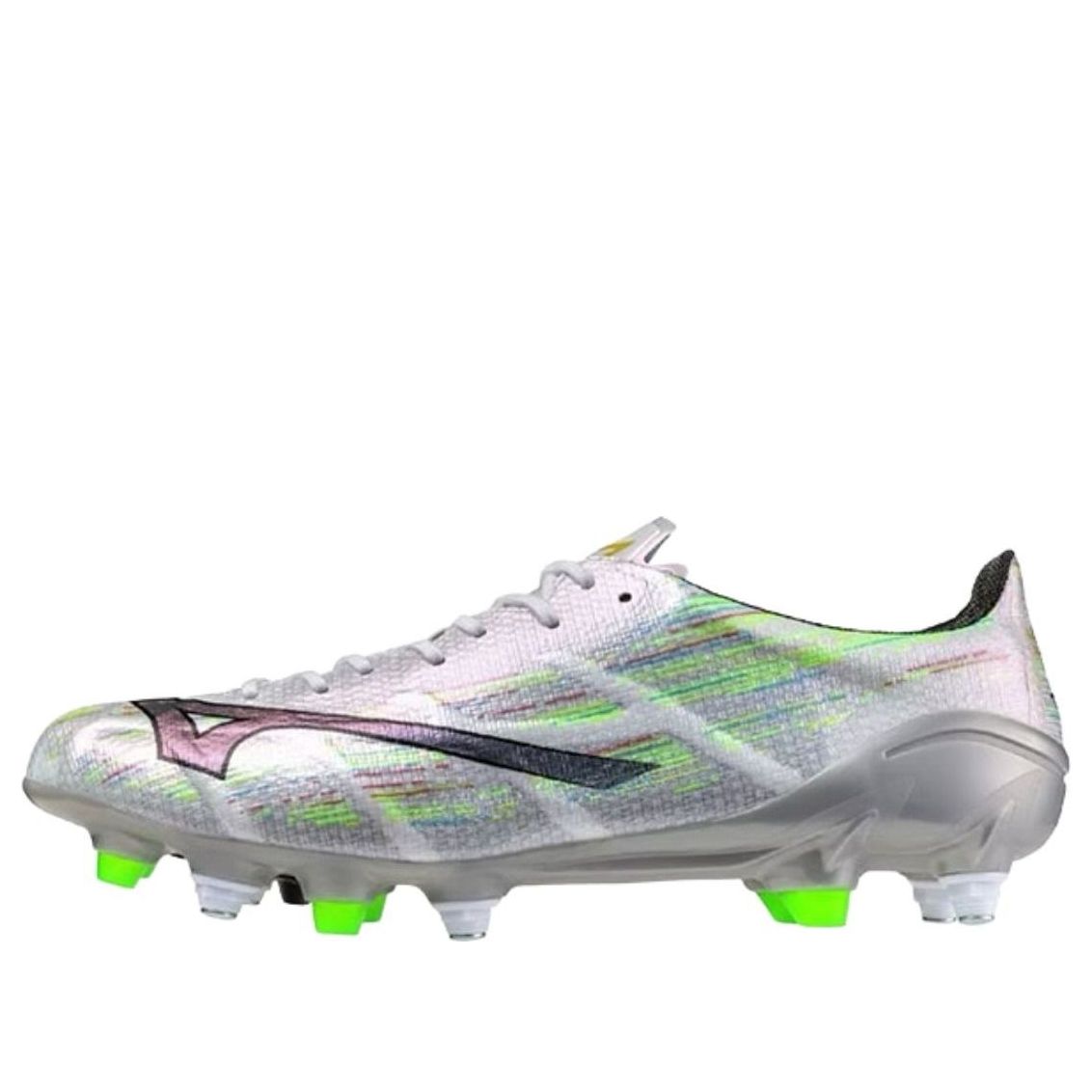 Mizuno Alpha II Japan Mix Interchangeable Studs 'White Black Iridescent' P1GC256109