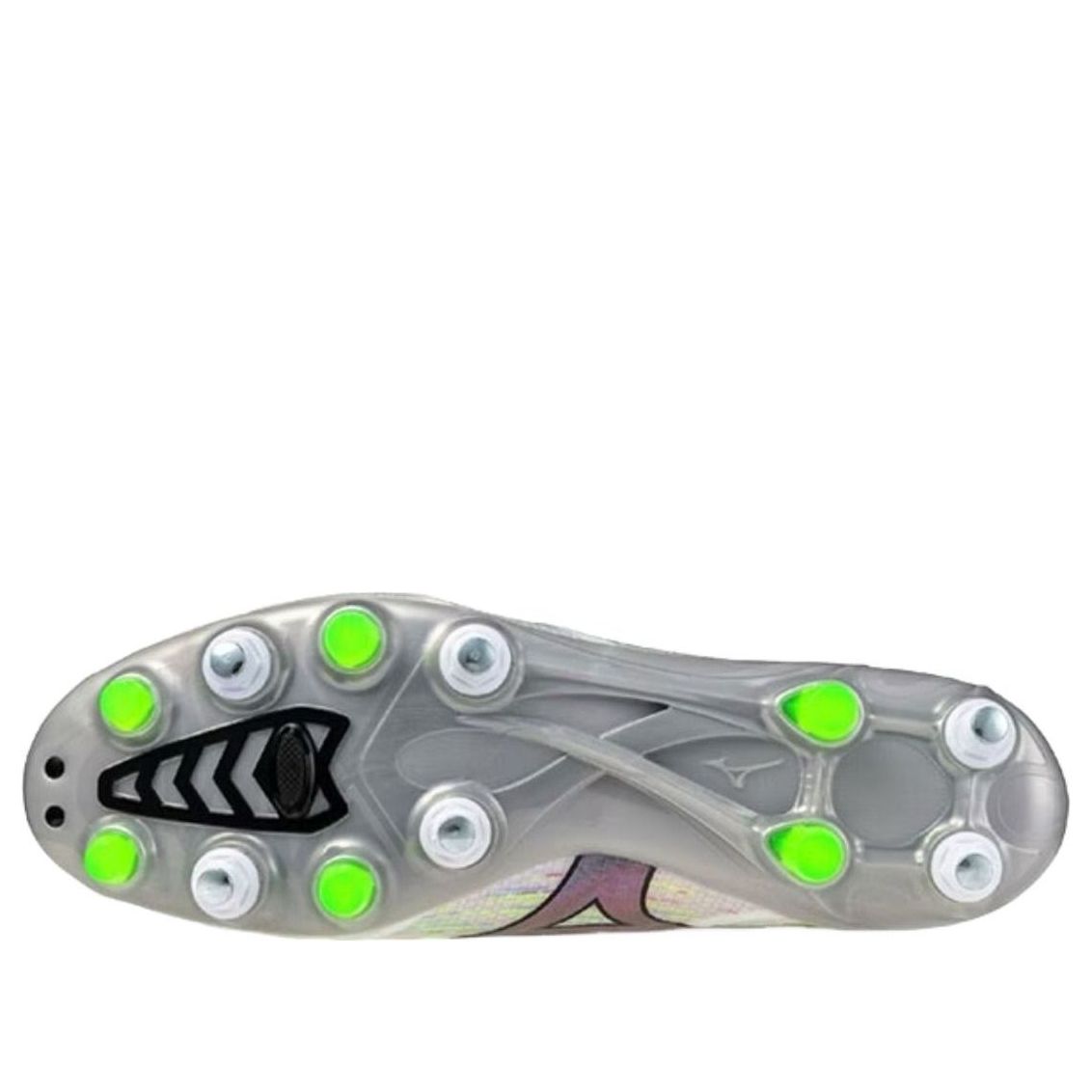Mizuno Alpha II Japan Mix Interchangeable Studs 'White Black Iridescent' P1GC256109