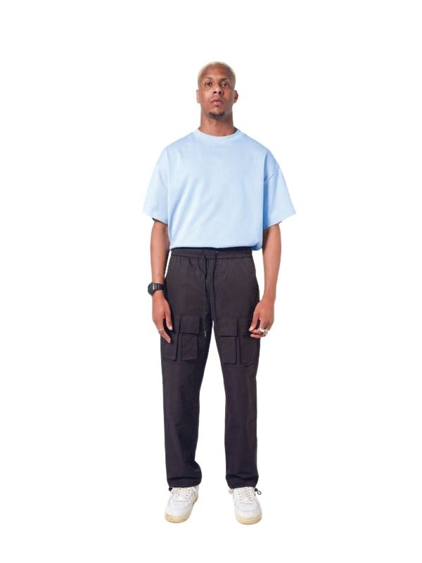 House of Cenmar Cargo-Pocket Track Pants 'Black' HOC-TPK