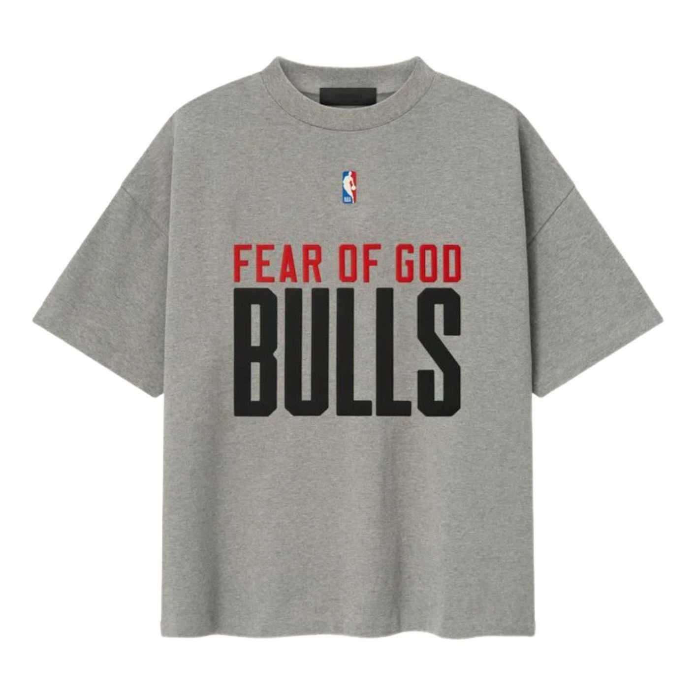 Fear of God Essentials Bulls 90s T-Shirt 'Concrete Heather' 125NB252006F