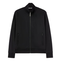 Palm Angels Back Curved Logo Track Jacket 'Black' PMBD089S25FAB0011003