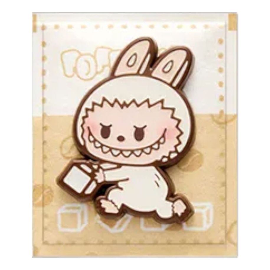 Pop Mart Pop Bean Coffee Factory Fridge Magnet 'Labubu White Sugar Seasoning' PPMT-2508-0039-LWSS