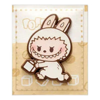 Pop Mart Pop Bean Coffee Factory Fridge Magnet 'Labubu White Sugar Seasoning' PPMT-2508-0039-935386188