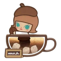 Pop Mart Pop Bean Coffee Factory Fridge Magnet 'Molly Stir with Sugar' PPMT-2508-0039-935386183