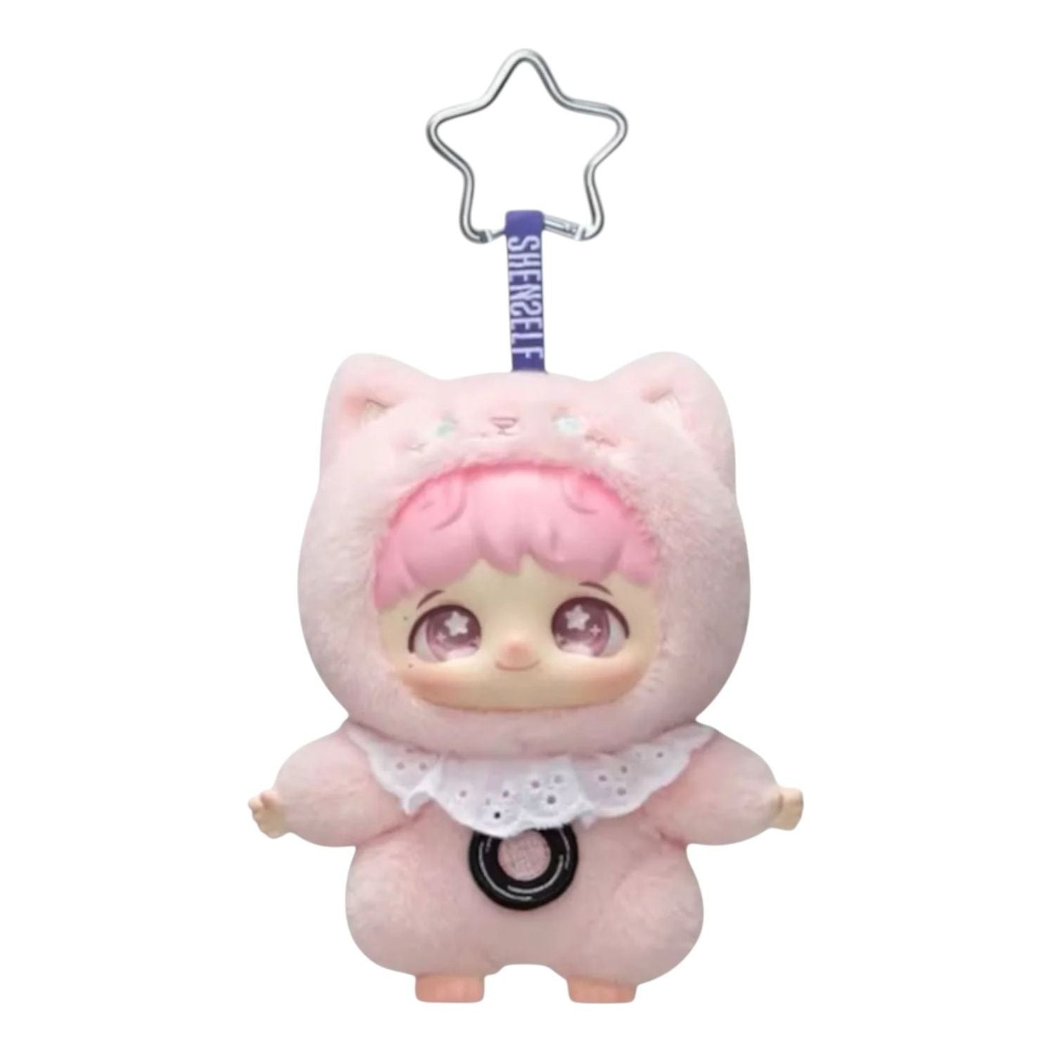Pop Mart Zhou Shen Shenself Vinyl Plush Doll Pendant 'Say Hi' PPMT-2508-0080-939456357