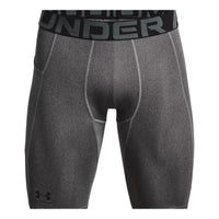 Under Armour HeatGear Pocket 9" Long Shorts Asia Sizing 'Carbon Heather Black' 1361602-090