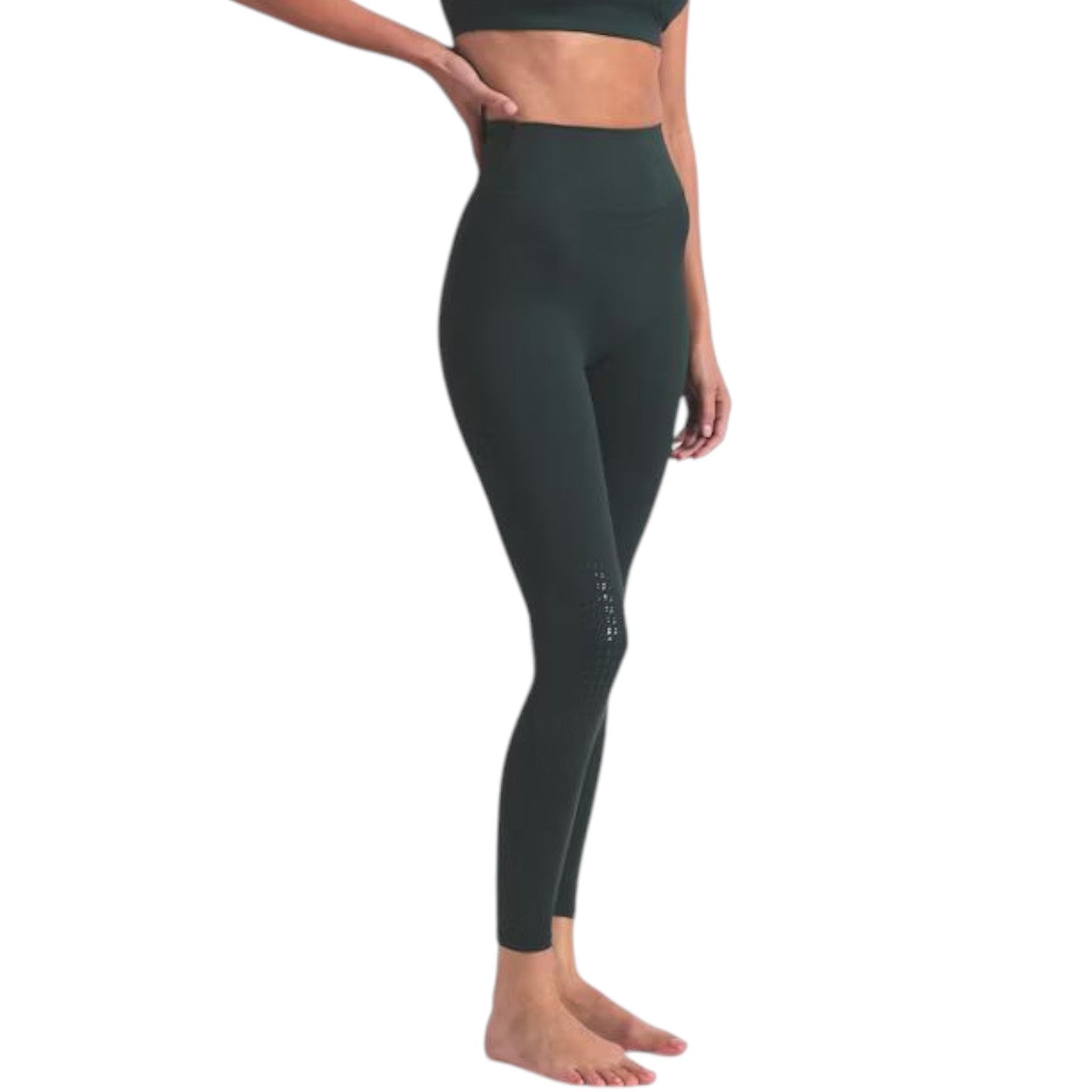 (WMNS) Nike x SKIMS Matte High-Waisted 26" Knee Grip Leggings 'Dark Teal' PTLEG9495W-DKT