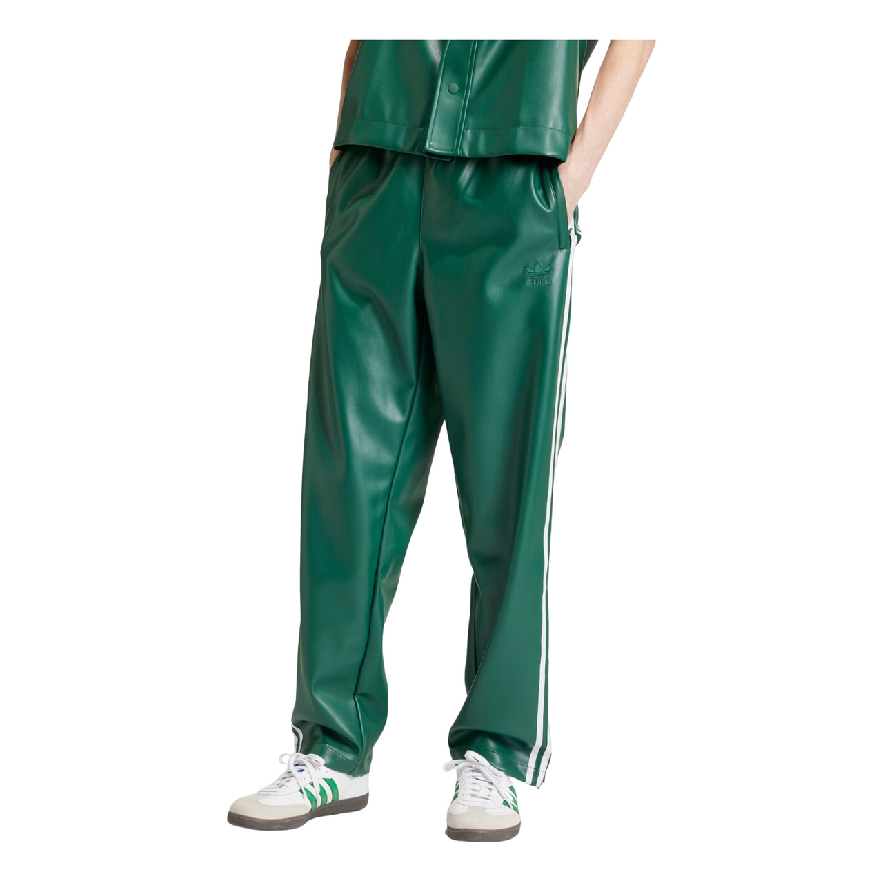 adidas Adicolor 3 Stripes Firebird Pants Asia Sizing 'Collegiate Green' IZ4037