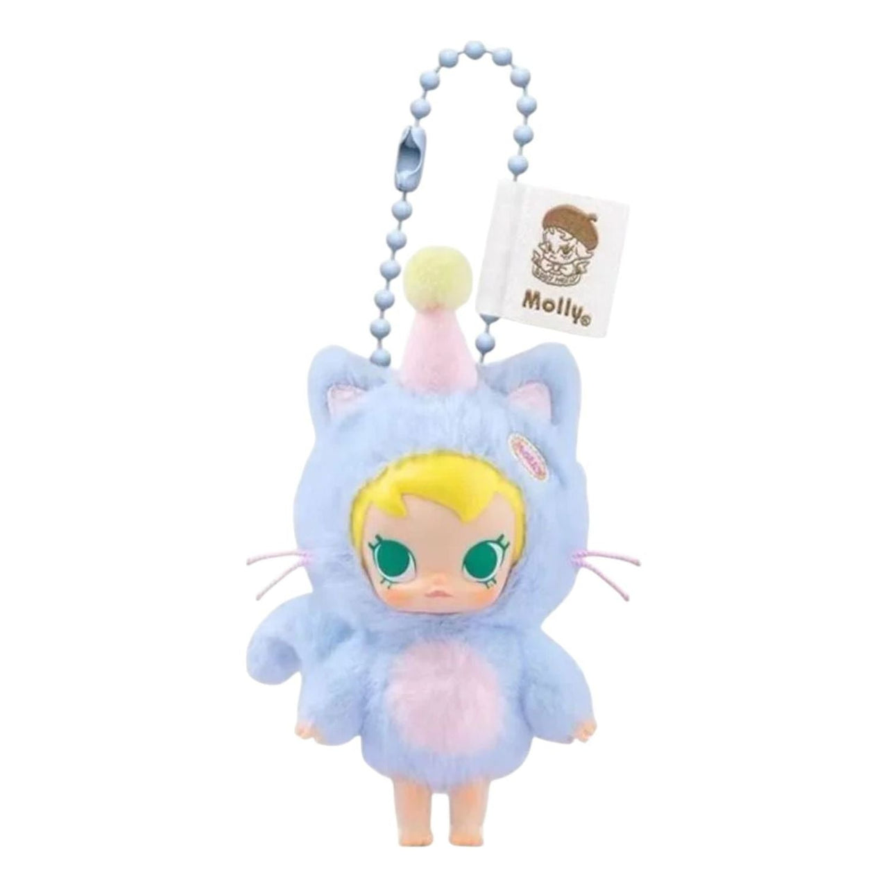 Pop Mart Baby Molly Pocket Friends Vinyl Plush Pendant 'Feeling Blue' PPMT-2505-0030-865137520