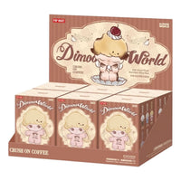 Pop Mart Dimoo Crush on Coffee Plush Keychain Sealed Case (6 Blind Boxes) PPMT-2508-0033