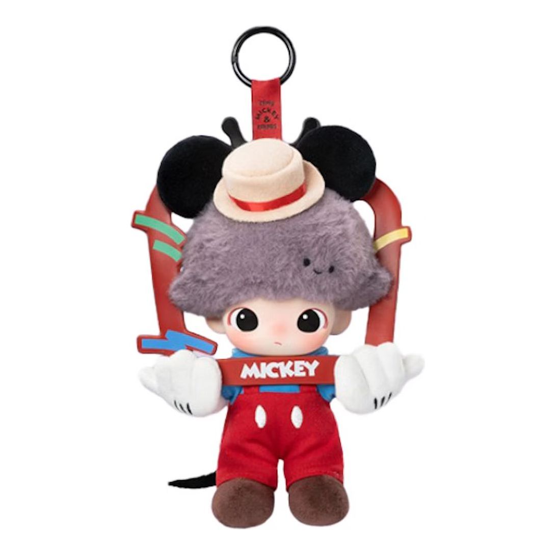 Pop Mart Disney Dimoo World Vinyl Plush Pendant 'Mickey TV Show' Secret Edition PPMT-2503-0020-TVS