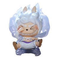 Pop Mart One Piece The Monsters Labubu 'Monkey.D.Luffy Gear 5' Secret Edition PPMT-2502-0023-MDL5