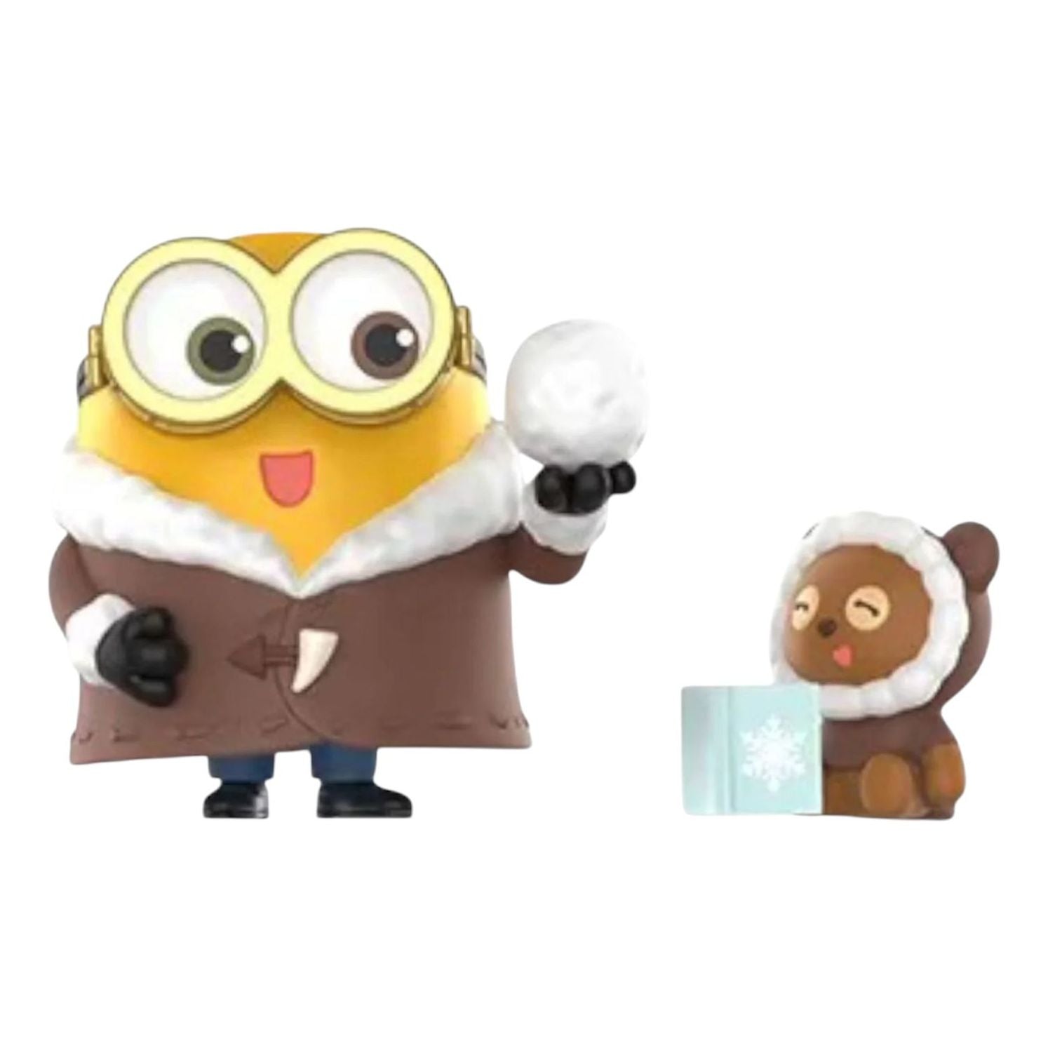 Pop Mart Minions Bedtime Stories by Bob and Tim Figures 'Arctic Survival Guide' PPMT-2506-0027-885369996
