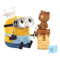 Pop Mart Minions Bedtime Stories by Bob and Tim Figures 'Breakfast Cookbook' PPMT-2506-0027-885369998