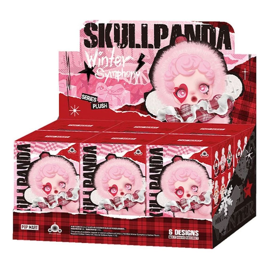 Pop Mart Skullpanda Winter Symphony Pendant Sealed Case (6 Blind Boxes) PPMT-2411-0103