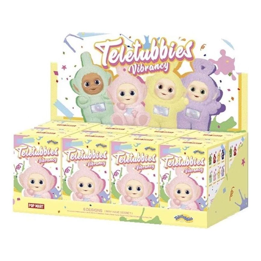 Pop Mart Teletubbies Vibrancy Figures Sealed Case (8 Blind Boxes) PPMT-2503-0013
