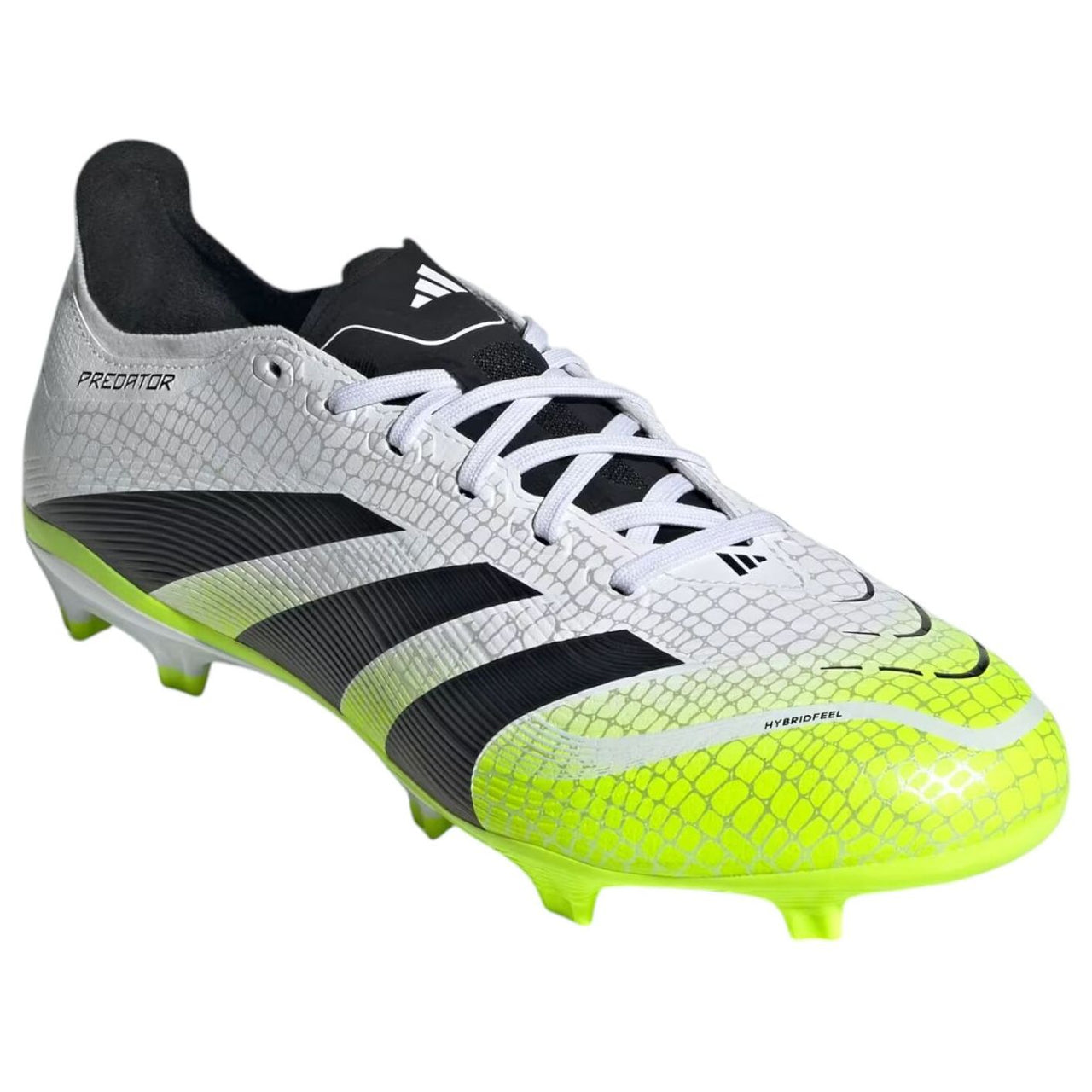 adidas Predator League FG/MG 'Cloud White Black Lucid Lemon' JI1117