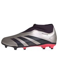 (GS) adidas Predator League FG 'Platinum Metallic Aurora Black' IF6357