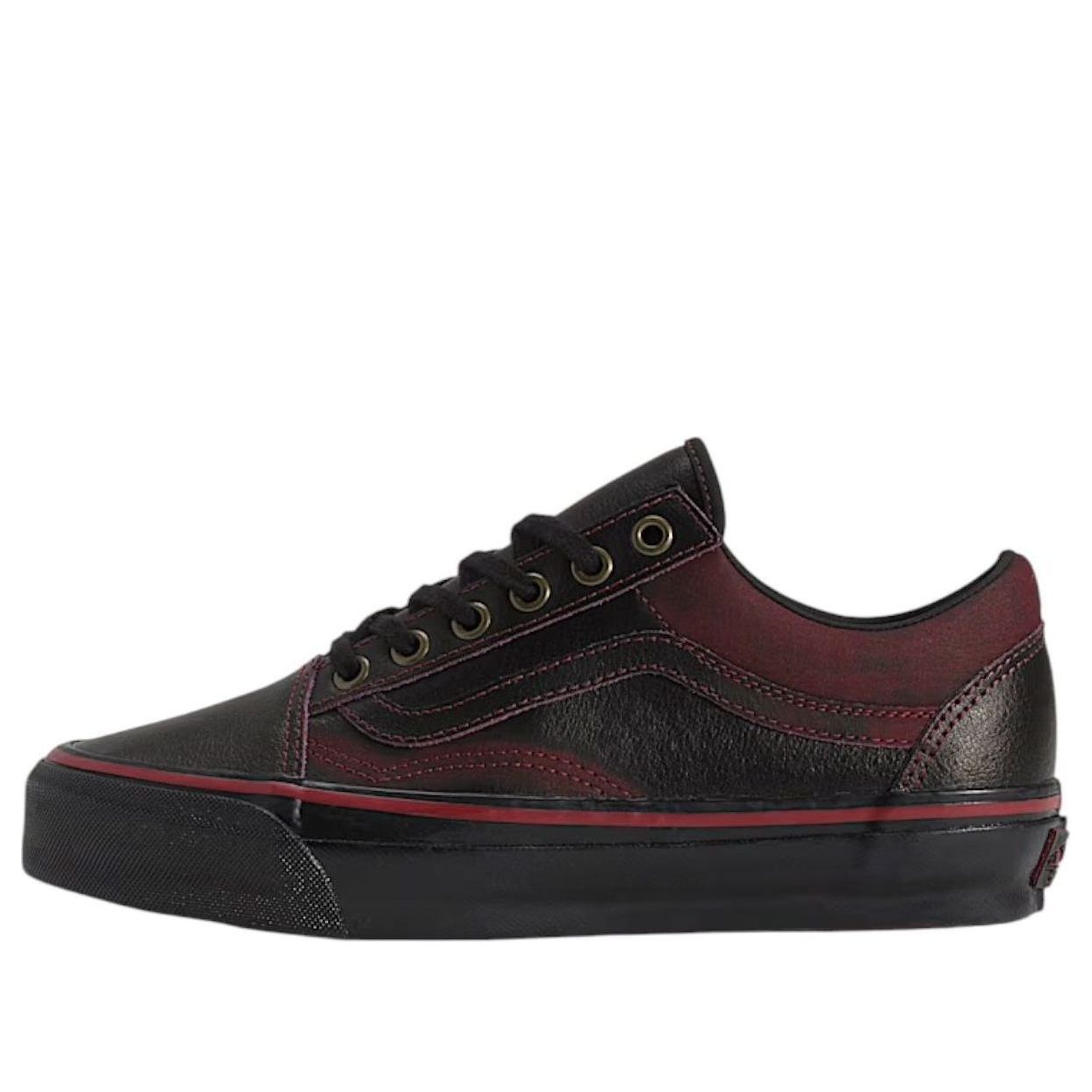 Vans x Tania Cruz Old Skool Premium 'Dark Red Rub-Away' VN000EDAKRK