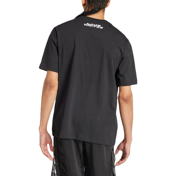 adidas Pride Graphic T-shirt Asia Sizing 'Black' IZ4896