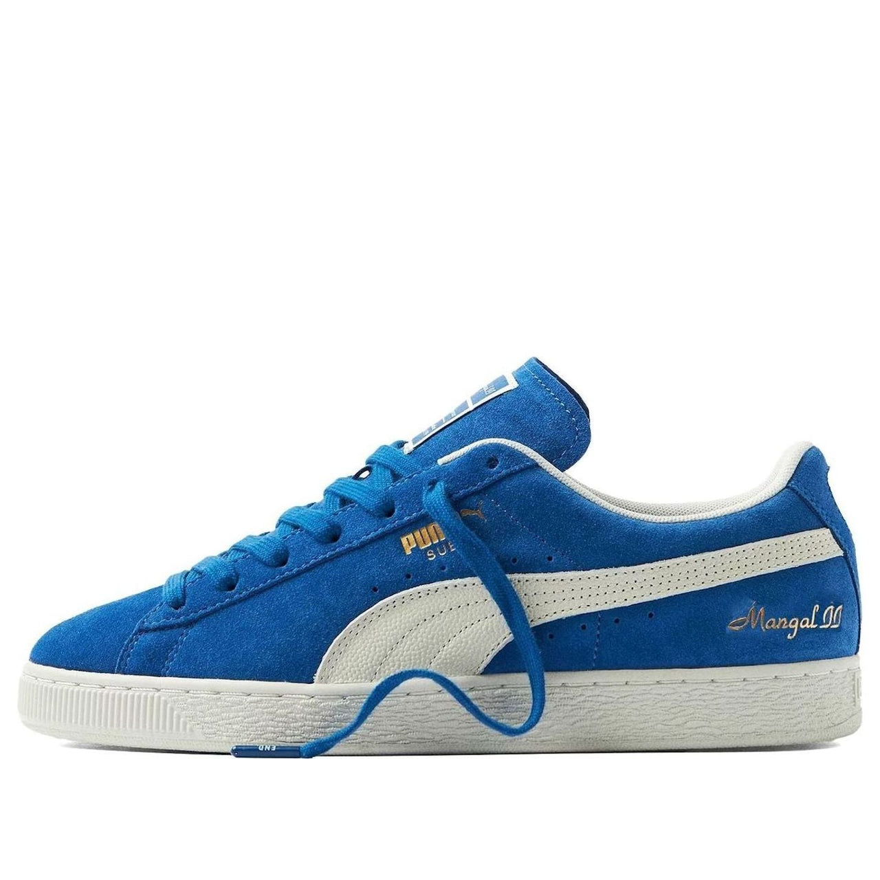 PUMA x END. Suede Mangal II Clyde 'Royal White' 401011-01