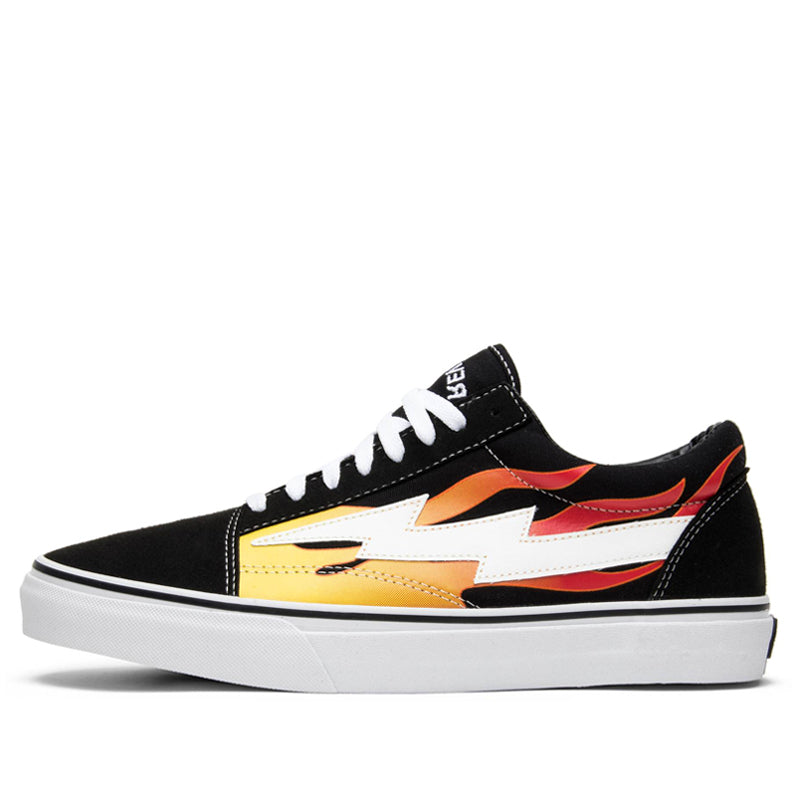 Revenge X Storm Low Top 'Black Flame' RS588977-002-BLK