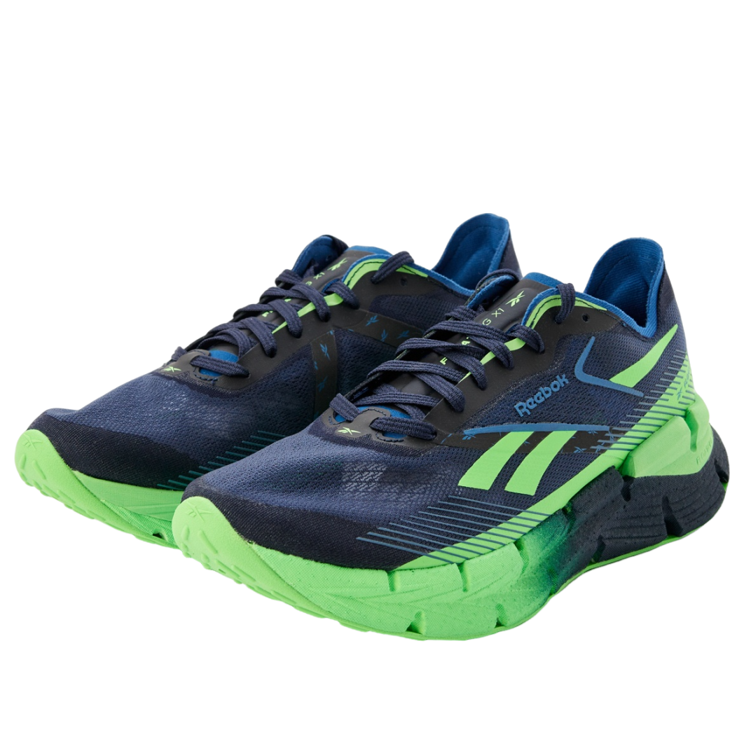 Reebok FloatZig X1 'Twilight Blue Solar Lime' 100210159