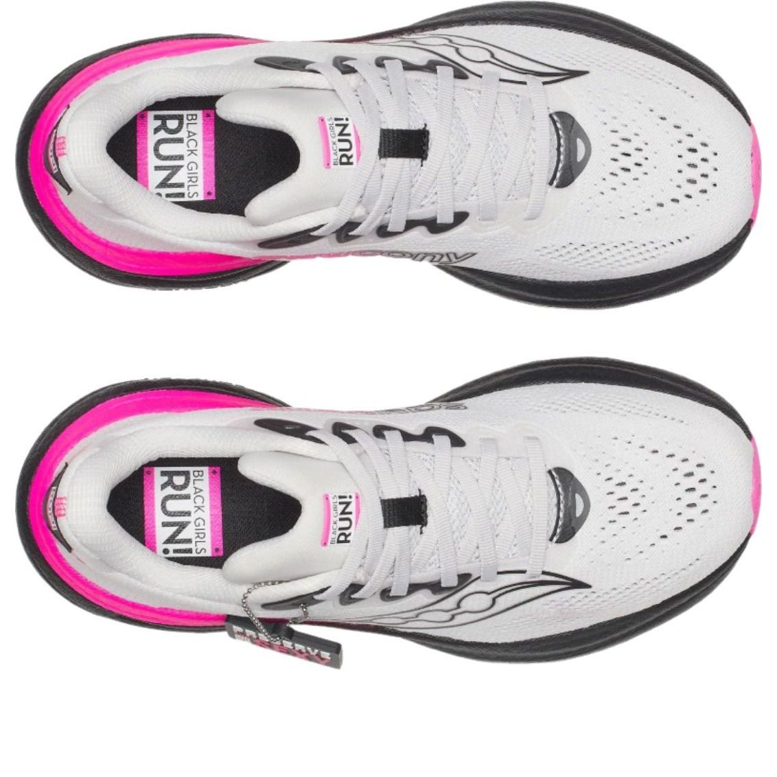 (WMNS) Saucony x Black Girls Run Ride 19 'Fog Hot Pink' S11055-400