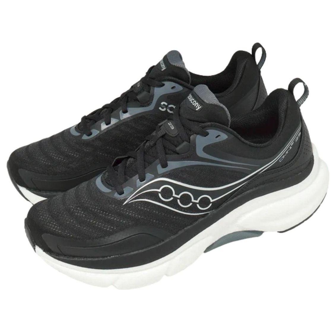 Saucony Omni 23 ST Wide 'Black Silver' S21073-100