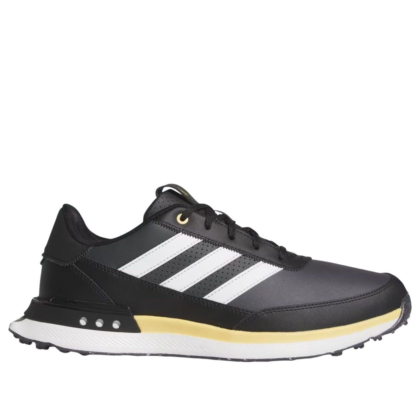 adidas S2G 24 Leather Spikeless Golf 'Core Black Cloud White Oat' IH5046