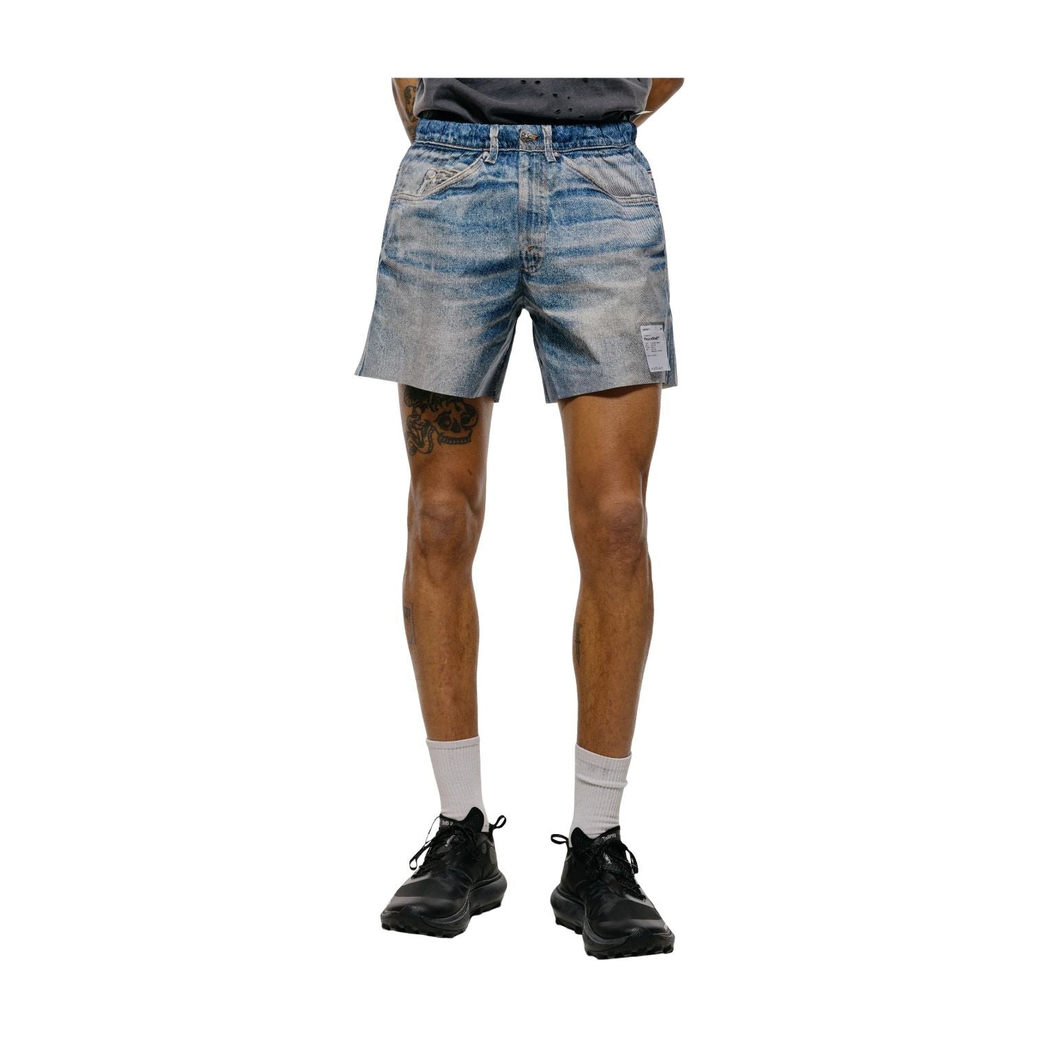 Satisfy PeaceShell 5 Unlined Shorts 'Digital Denim' 12008-60G00