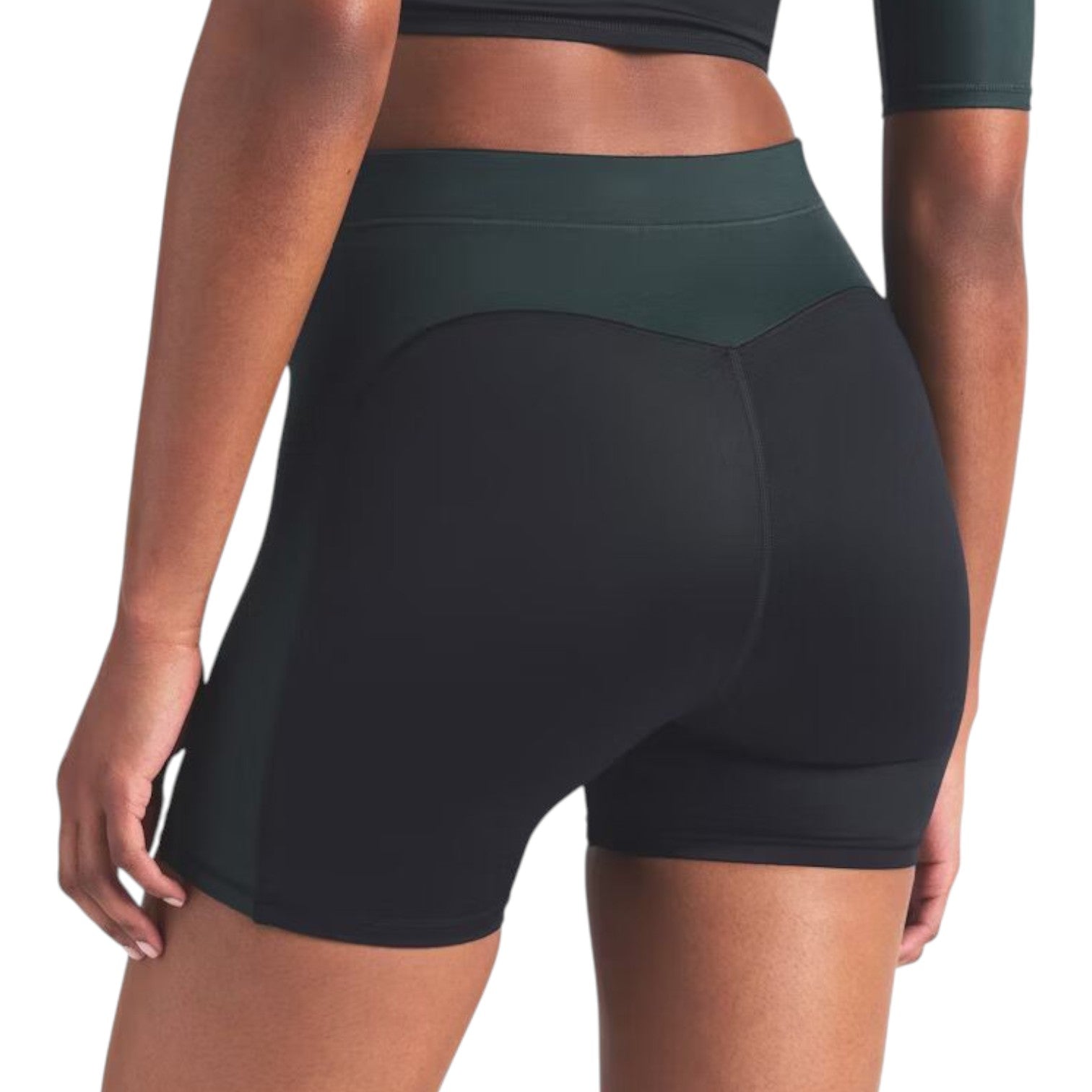 (WMNS) Nike x SKIMS Shine High-Waisted 5" Biker Shorts 'Obsidian Dark Teal' SHSHO9501W-OBT
