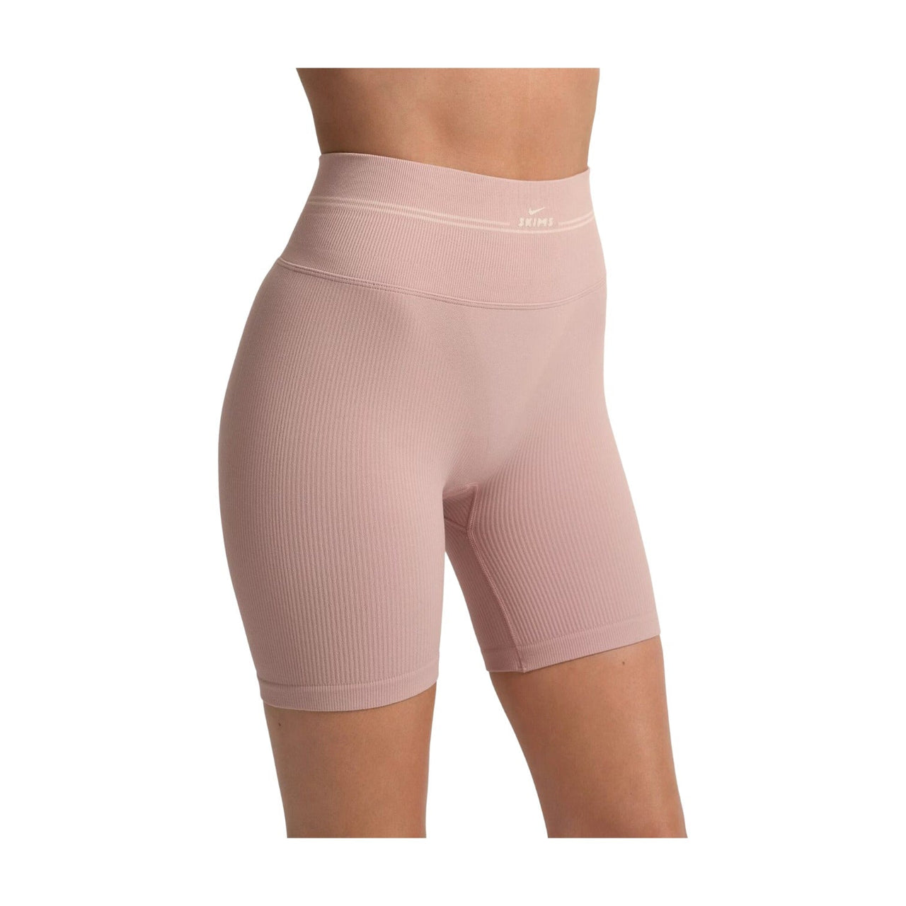 (WMNS) Nike x SKIMS Ribbed Seamless 5" Biker Short 'Himalayan' SHSHO9724W-HEC