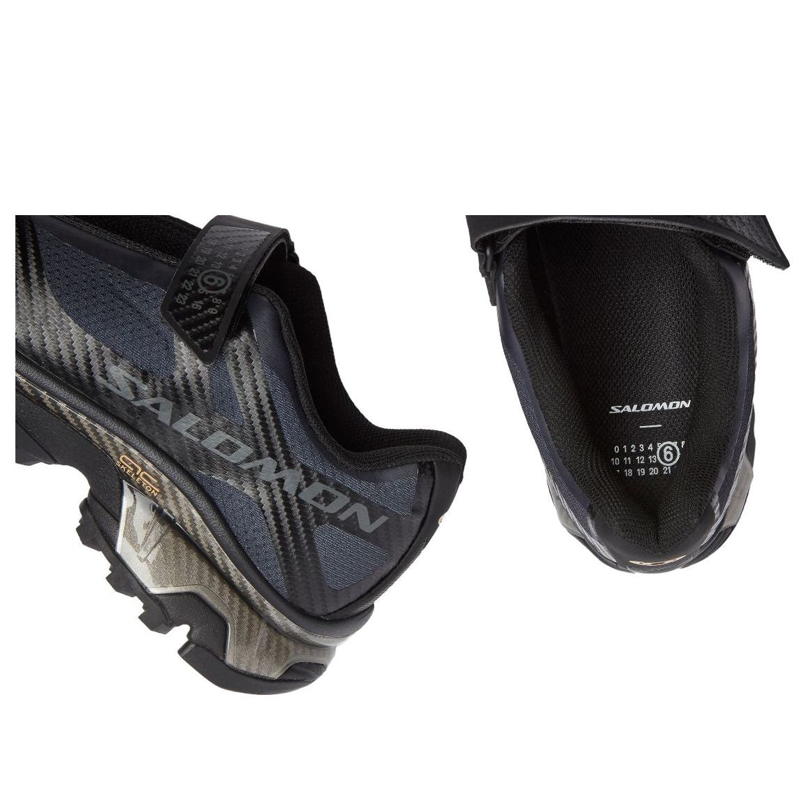 SALOMON x MM6 Maison Margiela XT-Mary Jane 'Black Soft Clay' SH3WS0005-P7010-HA453