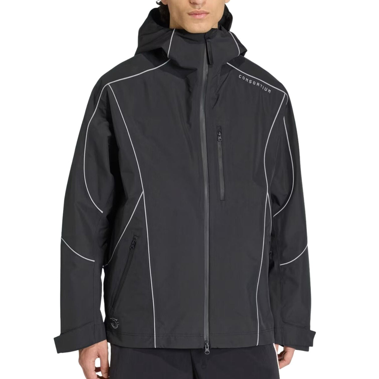 adidas Consortium Shell Jacket 'Black' JZ0797
