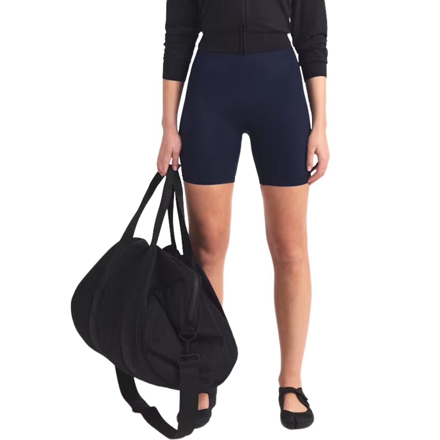 (WMNS) Nike x SKIMS Shine High-Waisted 5" Biker Shorts 'Navy' SHSHO8806W-NVY