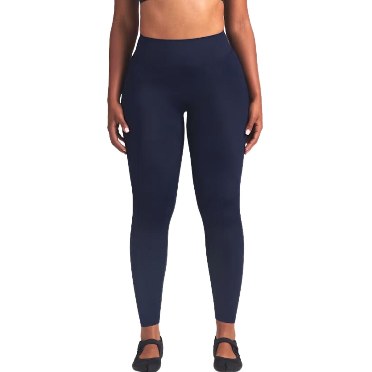 (WMNS) Nike x SKIMS Shine High-Waisted Bonded 26" Leggings 'Navy' BOLEG8352W-NVY