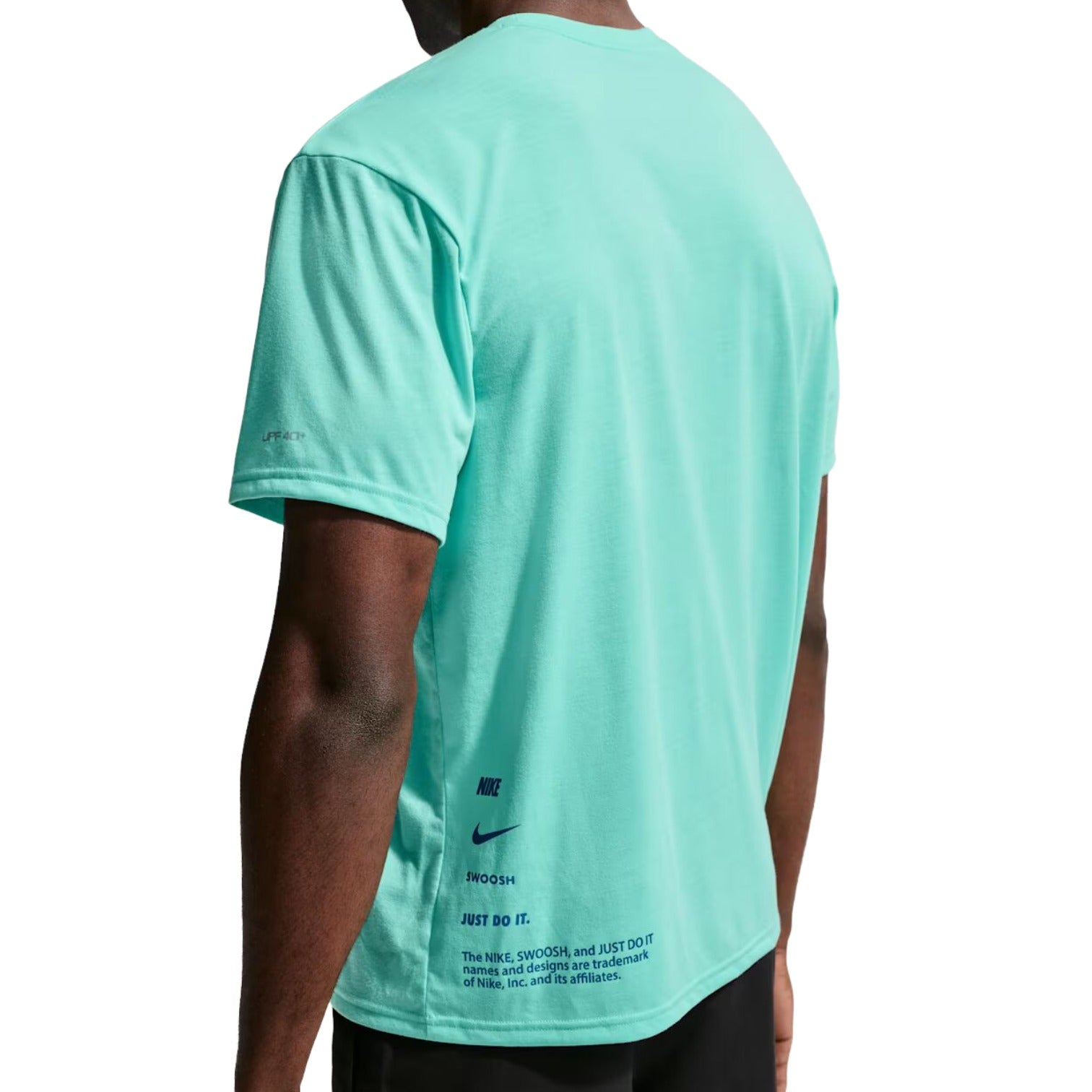 Nike Swim Hydroguard Dri-FIT UV Short Sleeve T-Shirt 'Bleached Turquoise' NESSG523-468